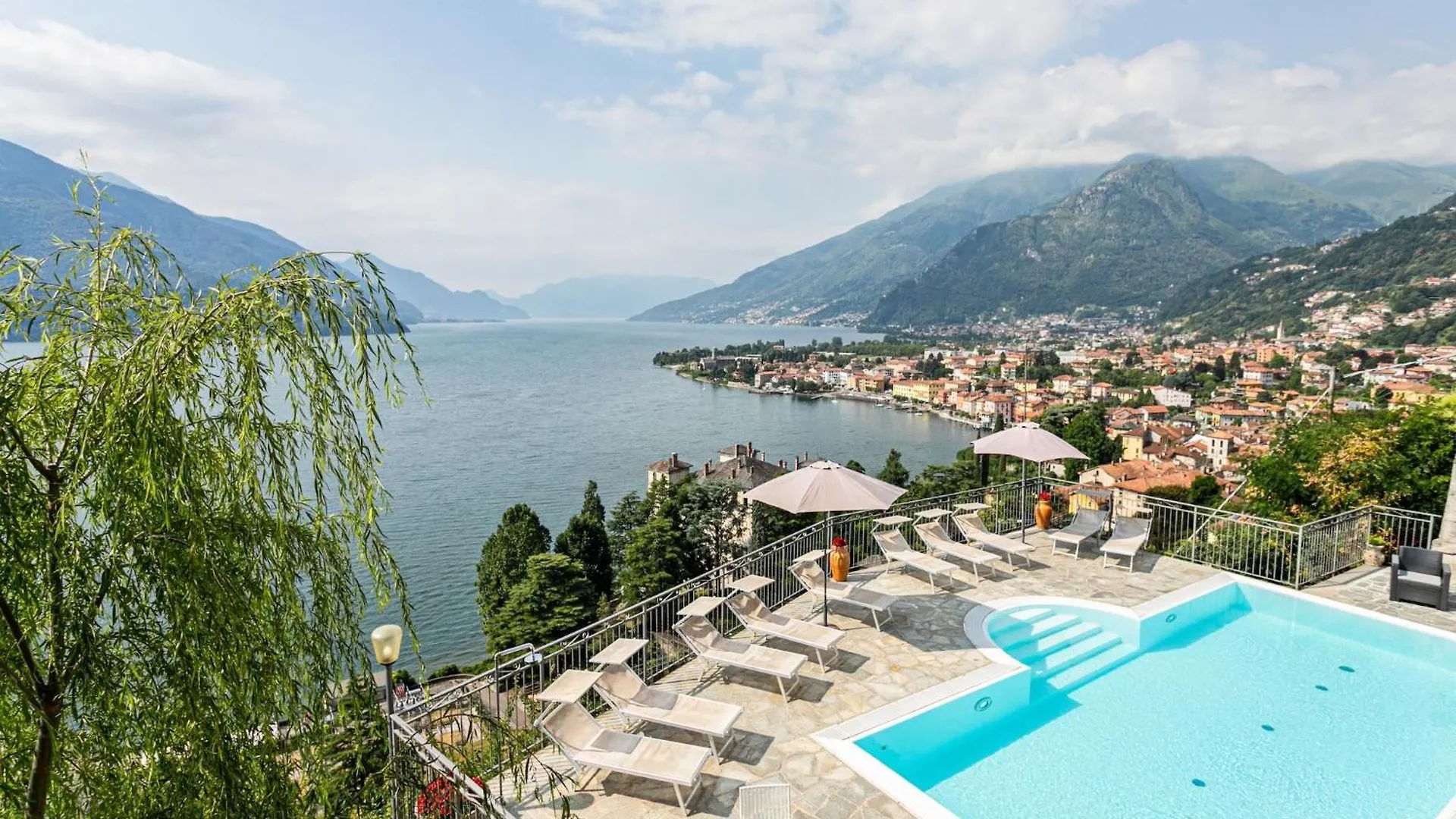 Wonderful Flat With Swimming Pool Lift And Garden Appartement Gravedona